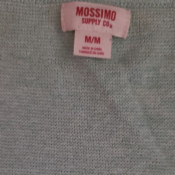 Long Sleeve Ribbed Sweater Sz M - Picture 3 of 4